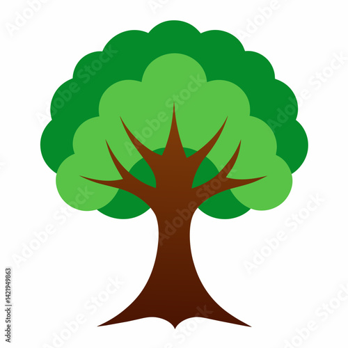 tree, vector illustration