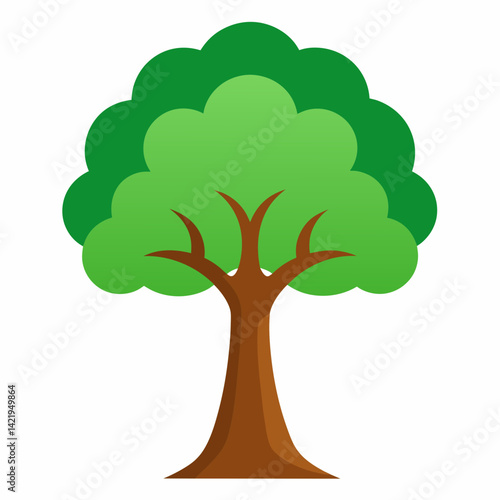 tree, vector illustration