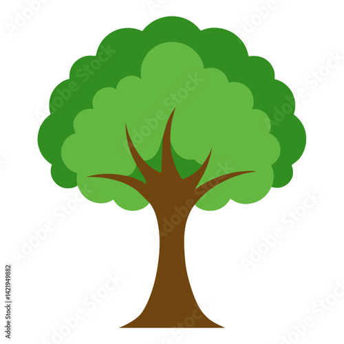 tree, vector illustration