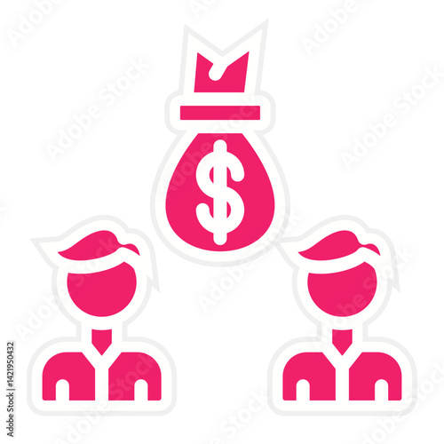 Crowdfunding Icon Style