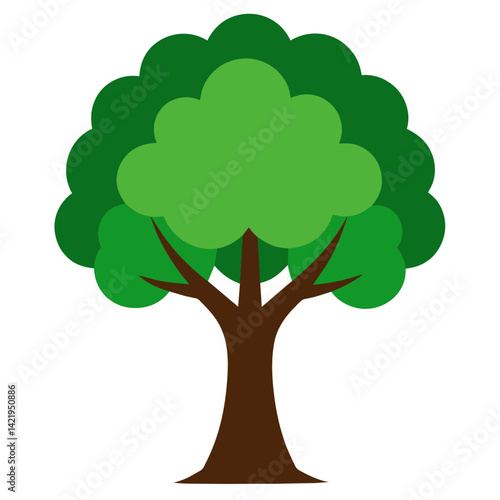tree, vector illustration