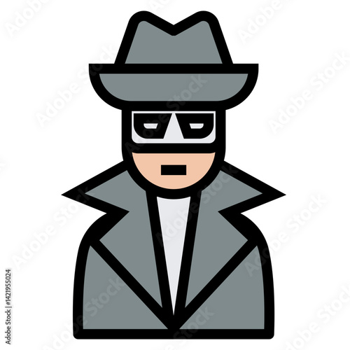 spy vector icon