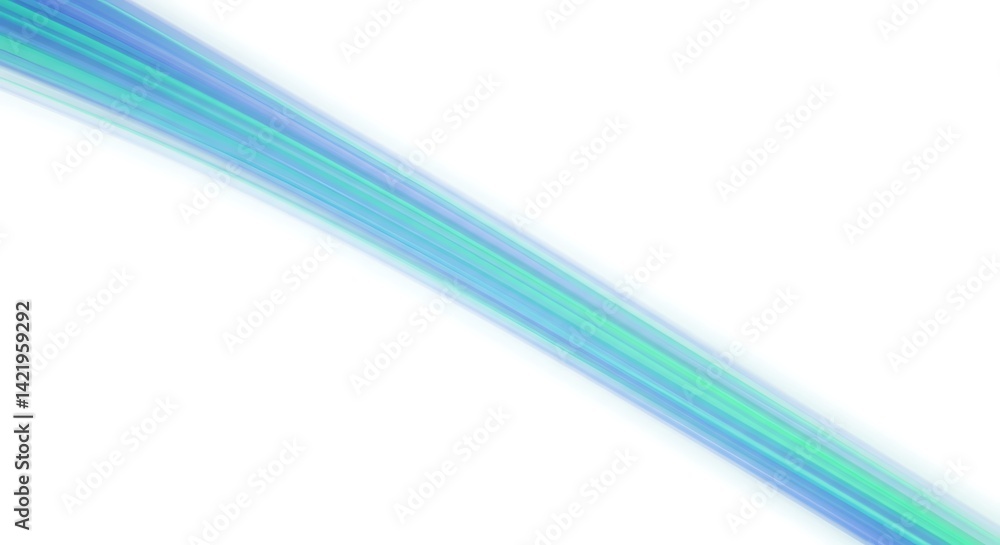 Aqua Stream: Abstract Light and Color Gradient Aqua Stream: Abstract Light and Color Gradient