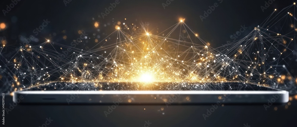 Digital Galaxy: Smartphone and Network Connections