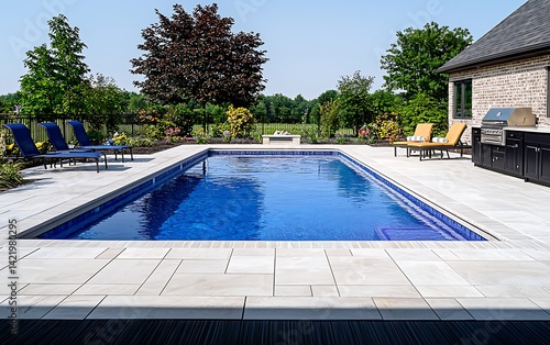 Backyard Pool, Patio, Home