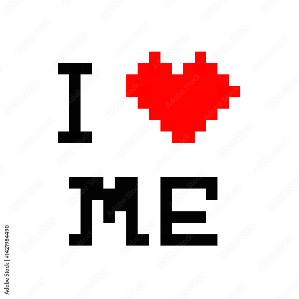 Obraz premium I love me