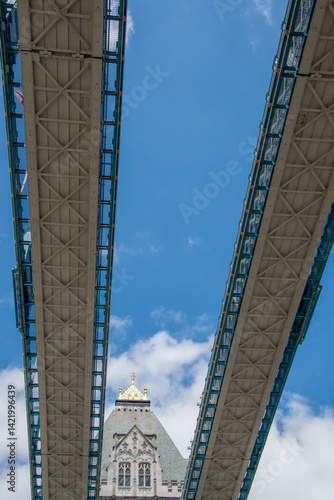 Tower Bridge in London, England