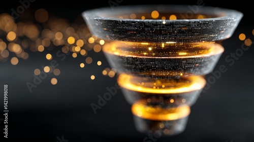 Digital Funnel Visualization for Marketing Conversion Strategies and Customer Insights