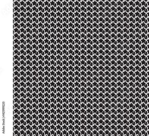 Colorful abstract pattern of lines and shapes