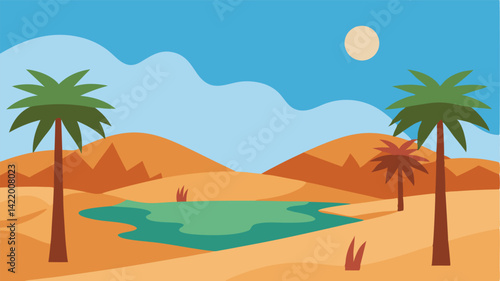 floating lanterns over village river landscape