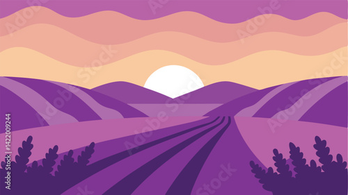 magical forest with glowing plants landscape