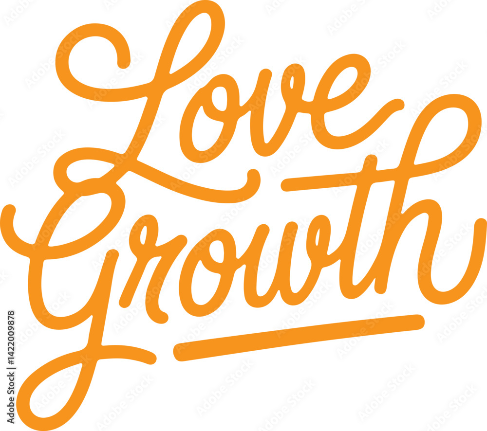 Fototapeta premium Love Growth.