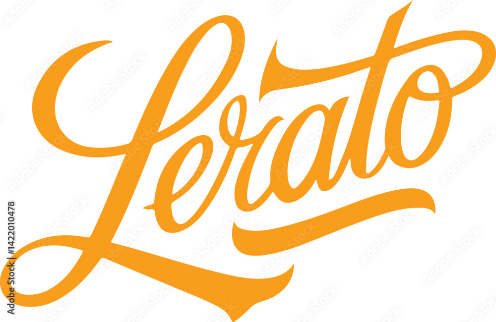Obraz premium Lerato Handwritten Script.