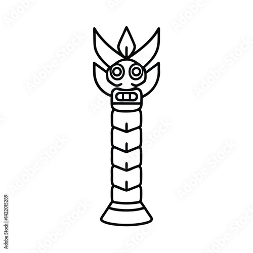 totem carved from bone bark and sorrow