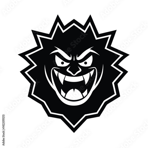 hidden rage in negative space