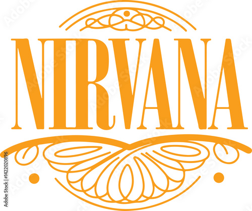 Nirvana Band Logo.
