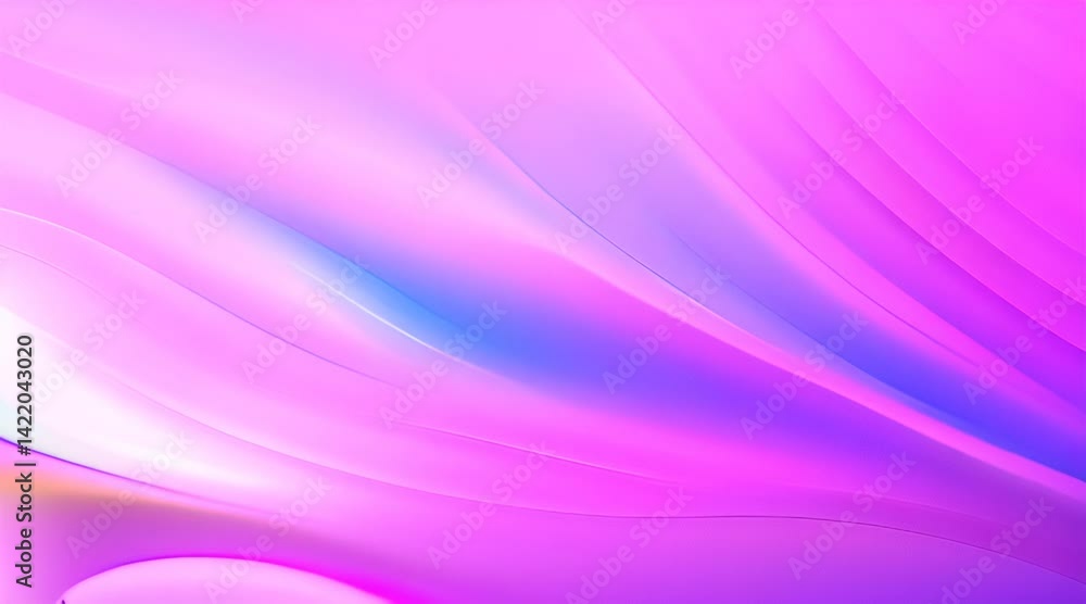 Iridescent pastel waves in abstract motion.