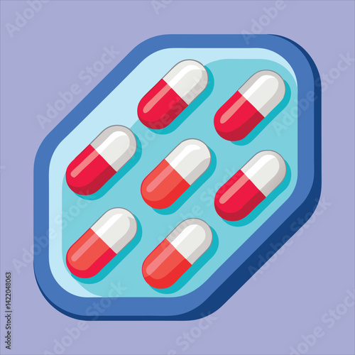 Capsules drug vector.