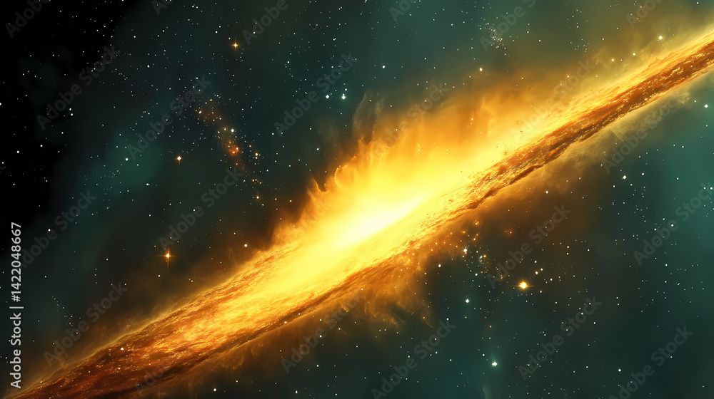 galaxy night space