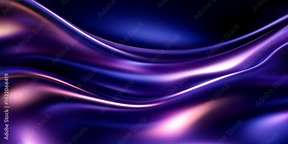 Abstract Purple Fabric Flow Abstract Purple Fabric Flow