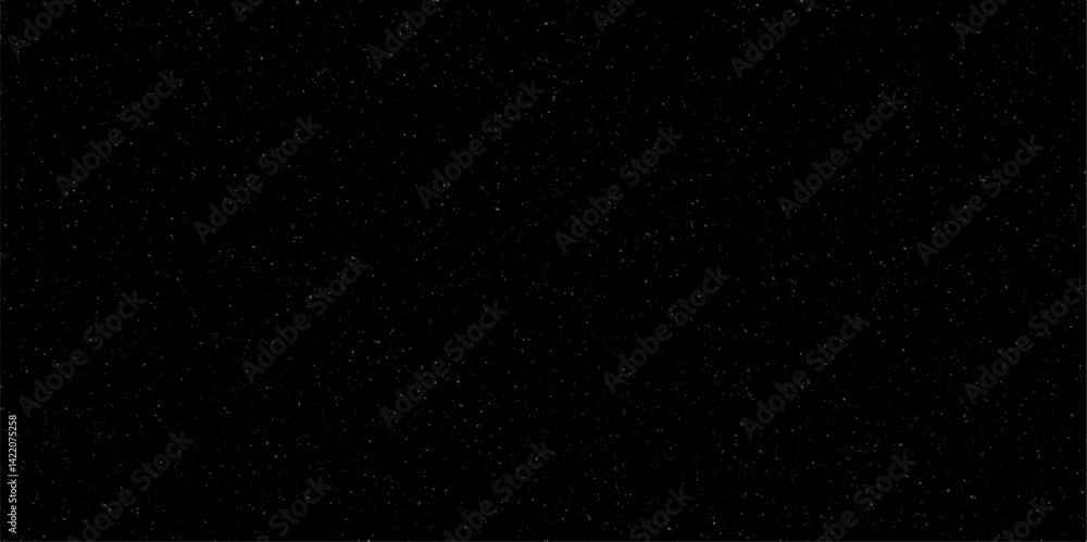 Fototapeta premium Abstract Grunge texture overlay with fine grains isolated on black background. Terrazzo floor seamless pattern. Quartz surface black background texture for bathroom or kitchen countertop.