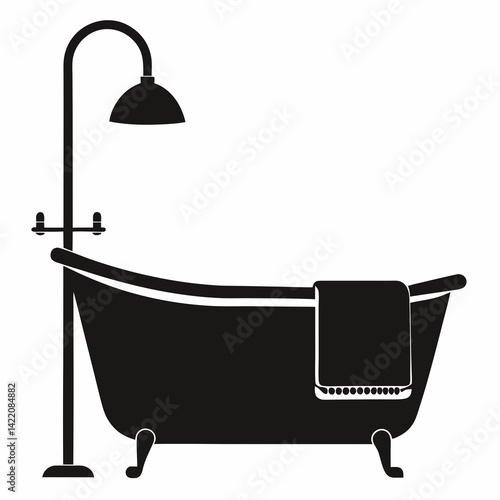 bath tub vector