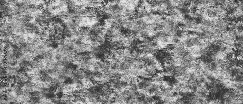 Wallpaper Mural Gray wall with many cracks and holes. wall is made of concrete and has a rough texture as an abstract texture background for template pages and banners. Torontodigital.ca