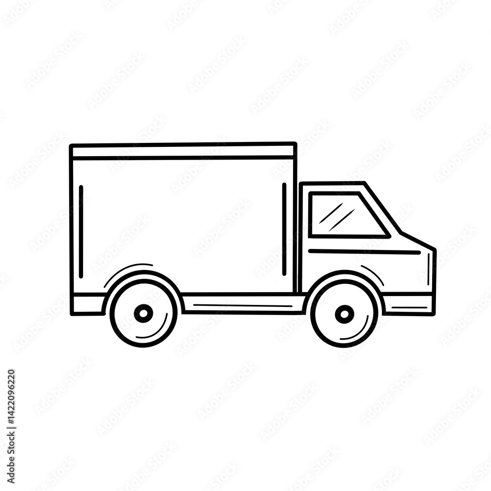 delivery truck icon delivery truck icon