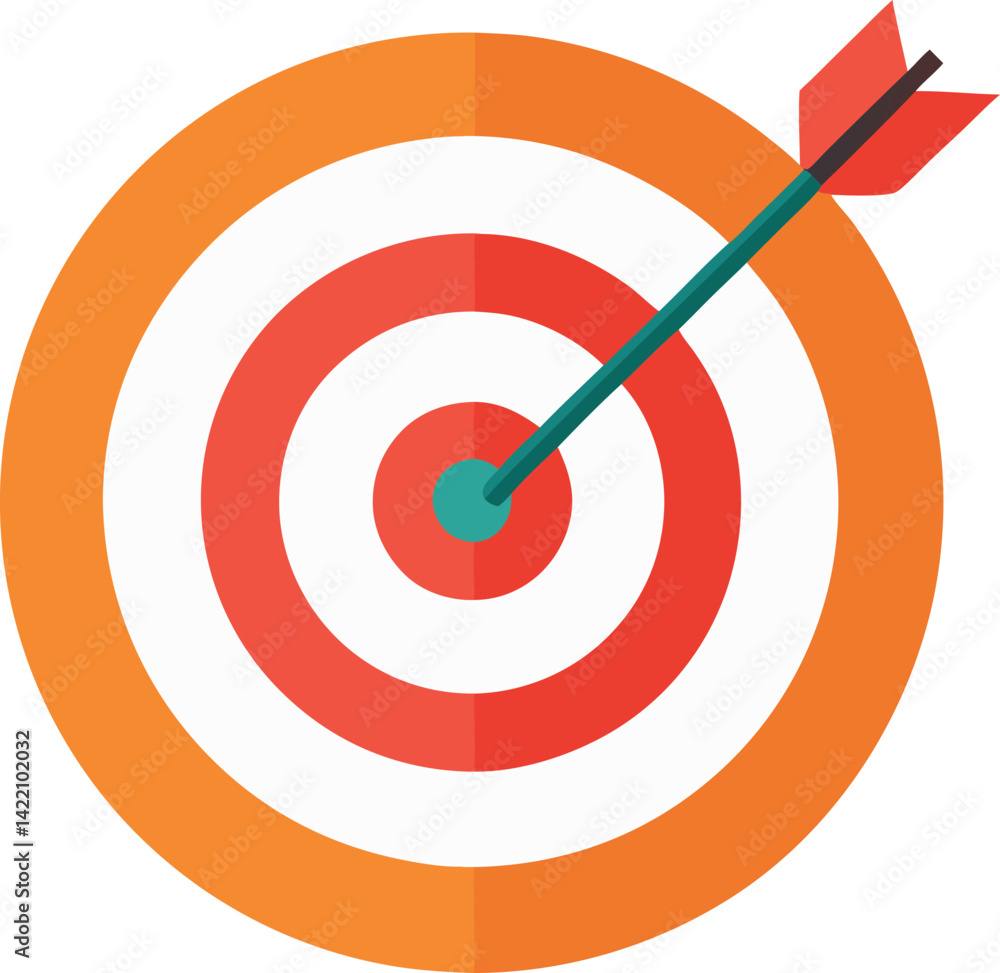 target and arrow target and arrow