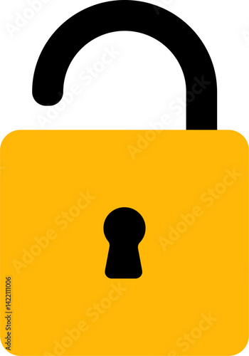 lock icon vector illustration