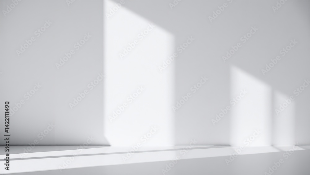 Fototapeta premium Delicate Paper Art Arrangement, Soft Lighting, and Subtle Shadows