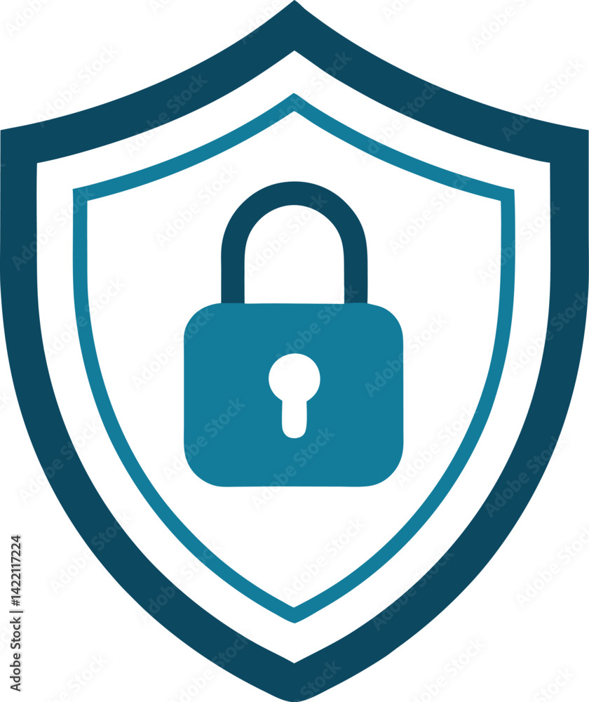 lock icon on metal internet button lock icon on metal internet button