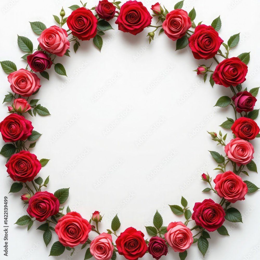 frame of roses frame of roses