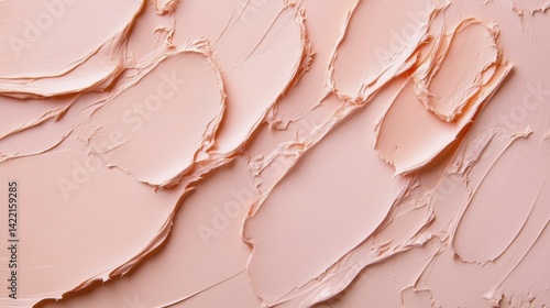 Abstract Peach Color Background Design. Generative AI