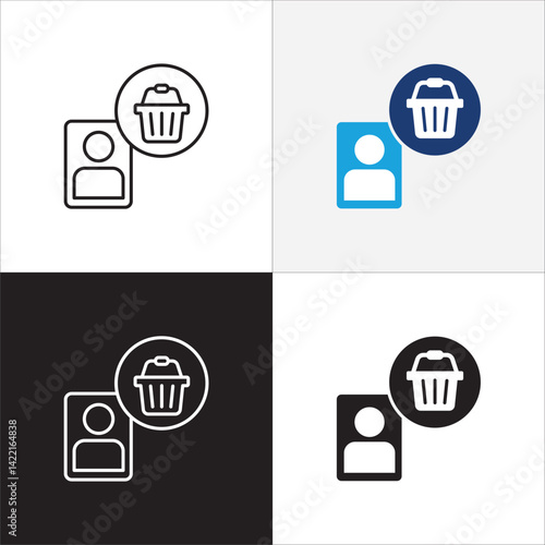 Consumer icon. online shopping user buyer icon. Shopper symbol. Customer sign. Icon symbol suitable for self service store, customer, buy. Vector  illustration