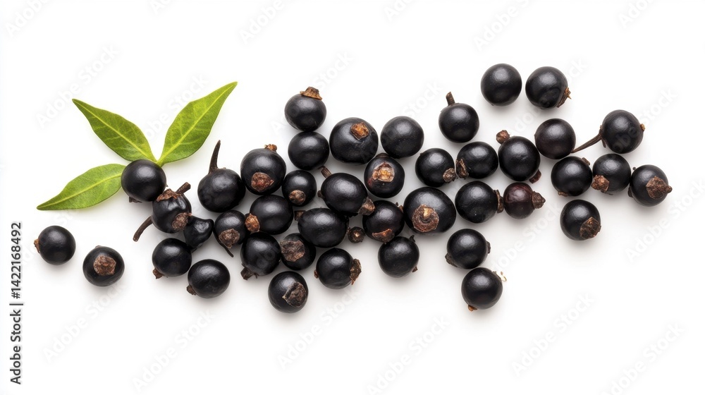 Mulato pepper isolated on white background. Generative AI Mulato pepper isolated on white background. Generative AI