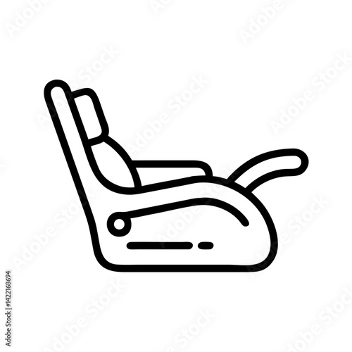 Comfortable recliner chair designed for relaxation and leisure at home enhancing cozy living spaces in modern interiors