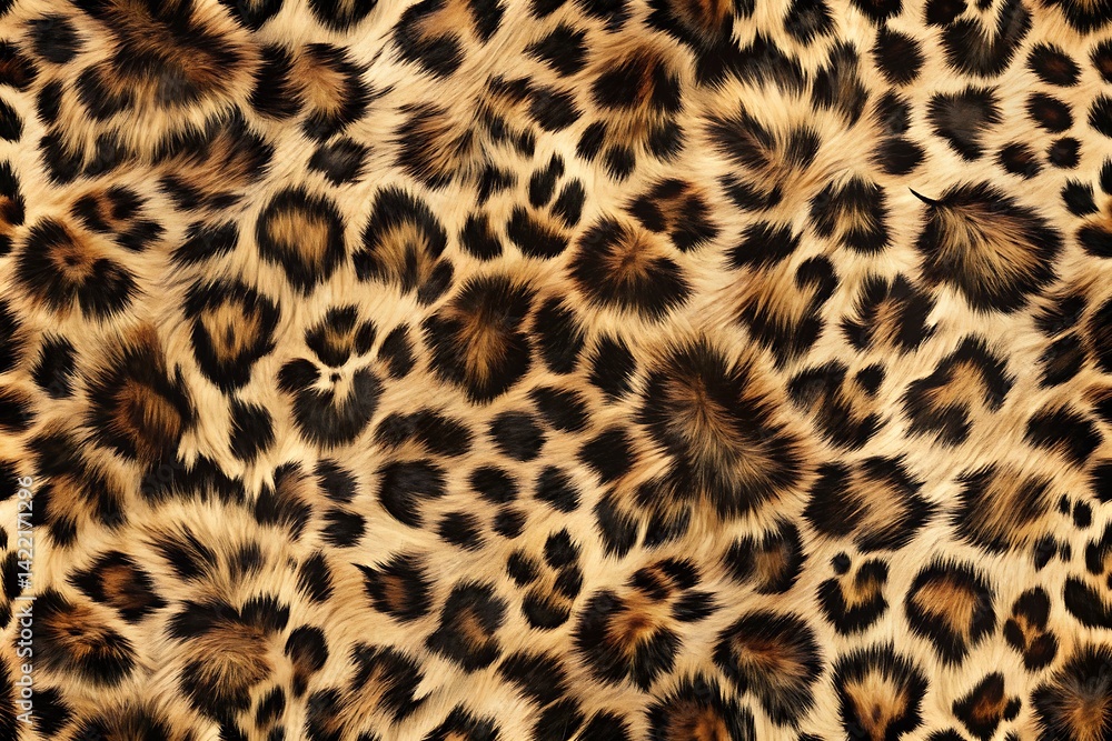 Detailed Leopard Print Fabric Design for Fashion Detailed Leopard Print Fabric Design for Fashion