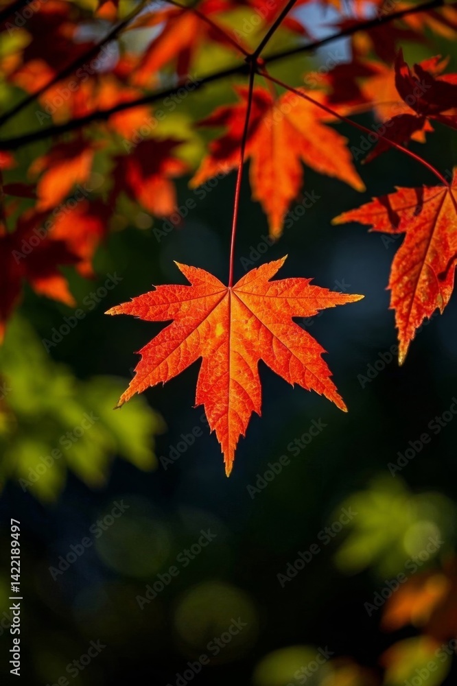 a close up of a leaf on a tree with a blurry background a close up of a leaf on a tree with a blurry background