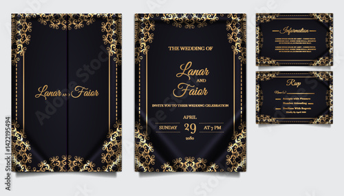 invitation wedding luxury