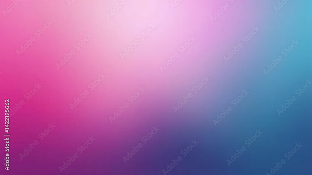 Fototapeta premium A Smooth Gradient Transition of Pink and Blue Hues