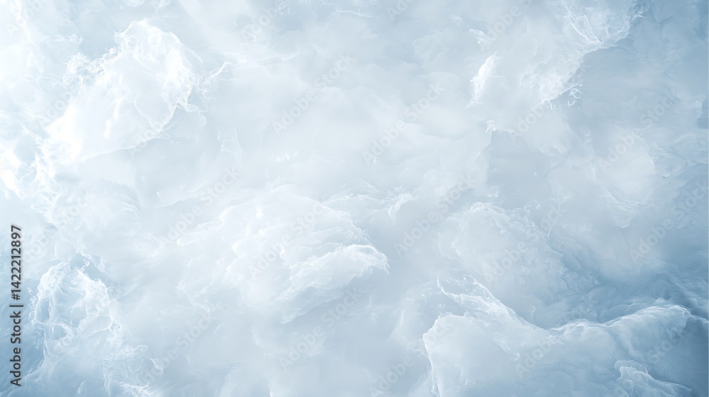 Soft White Clouds on a Clear Blue Background for Tranquil Scenes Soft White Clouds on a Clear Blue Background for Tranquil Scenes