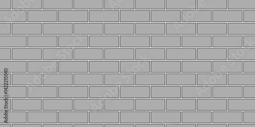 Grey brick wall background. grey stone brick wall seamless background. Seamless Texture Pattern of a Brick Wall. grey bricks wall 3d illustration. Brick wall Texture. wall stone texture background.