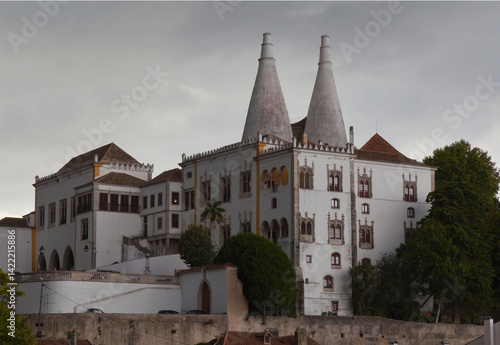 National Palace in the evening - Sintra - Portugal