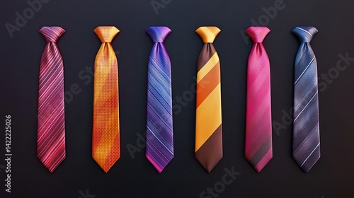 colored men's ties 