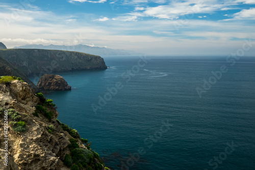 Cliffs On the Shore of Santa Cruz Island