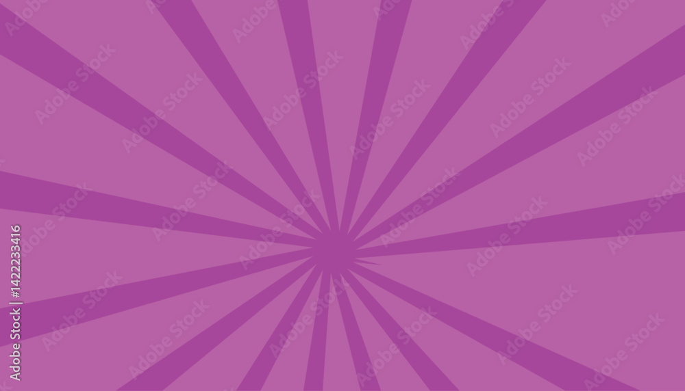 Obraz premium Background with pink sun rays. Abstract background with rays and lines.