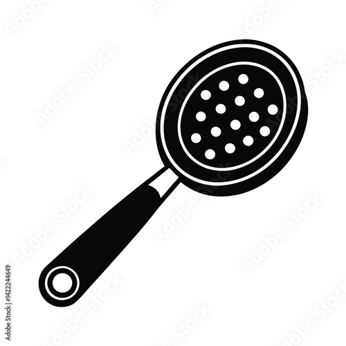 black vector icon round skimme vector art silhouette