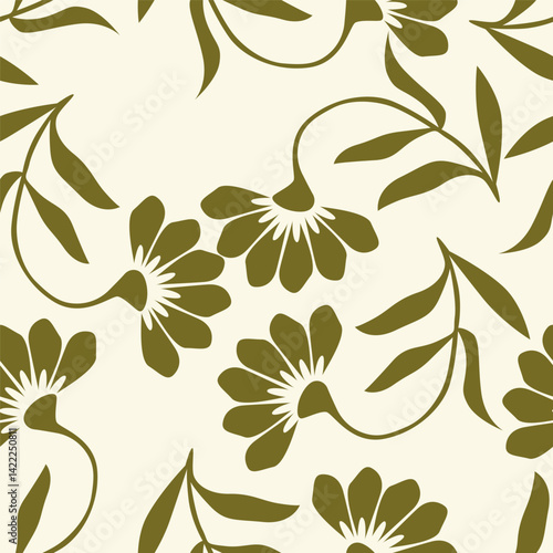 Vintage seamless floral pattern. Liberty style background of small mauve and lilac flowers. Small flowers scattered over a white background. Stock for printing on surfaces