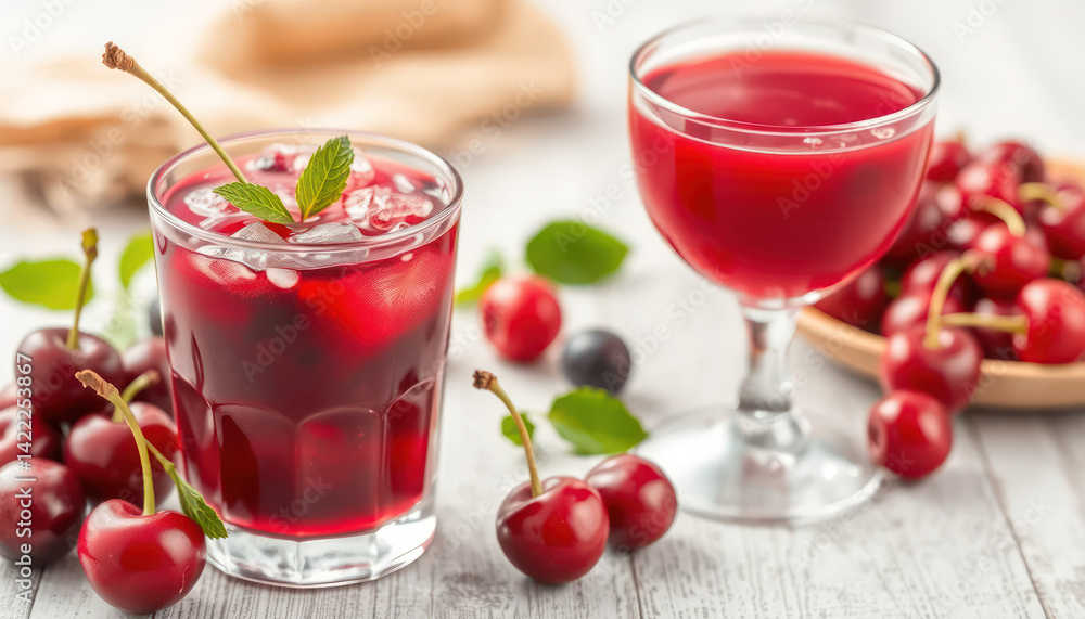 Four soda cans with splashing fruit juice and various fruits like citruses, berries, figs. Refreshing summer drink with ice and water drops Four soda cans with splashing fruit juice and various fruits like citruses, berries, figs. Refreshing summer drink with ice and water drops